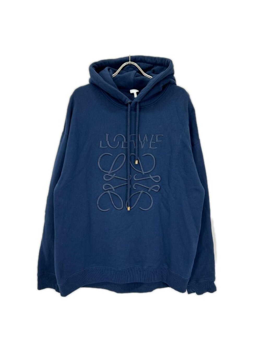 Loewe Relaxed Fit Hoodie Navy XL